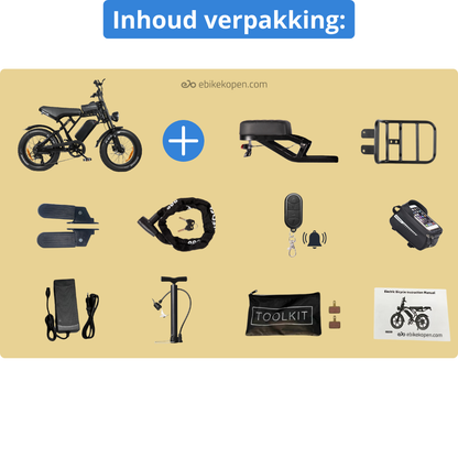 OUXI X80 - Met Accessoires