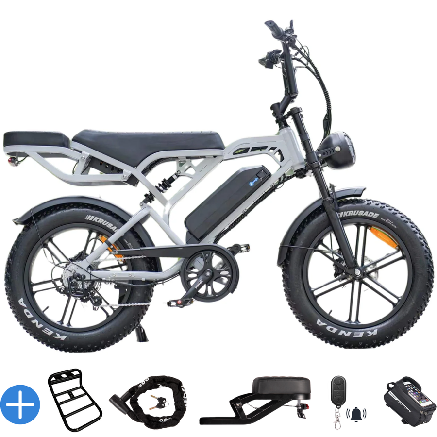 QmWheel V20 Pro 7.0 - Licht Grijs (special edition)