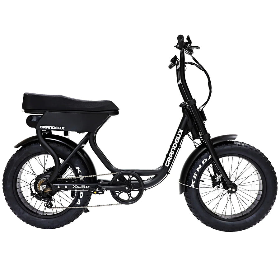 Grandeux Xcite Fatbike - zwart